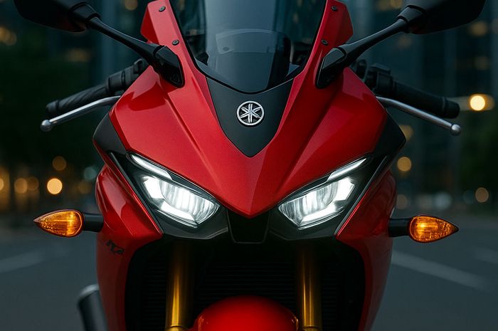 Hasil render YZF-R2 yang kabarnya akan dirilis oleh Yamaha