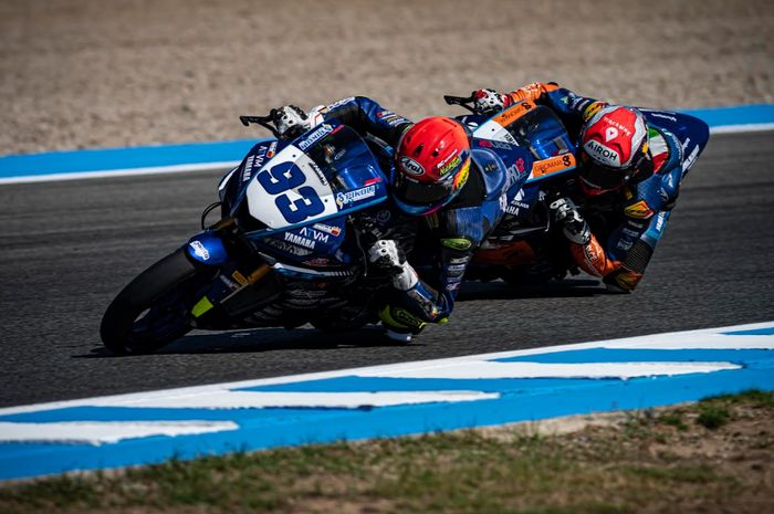 Arai Agaska all out di Jerez