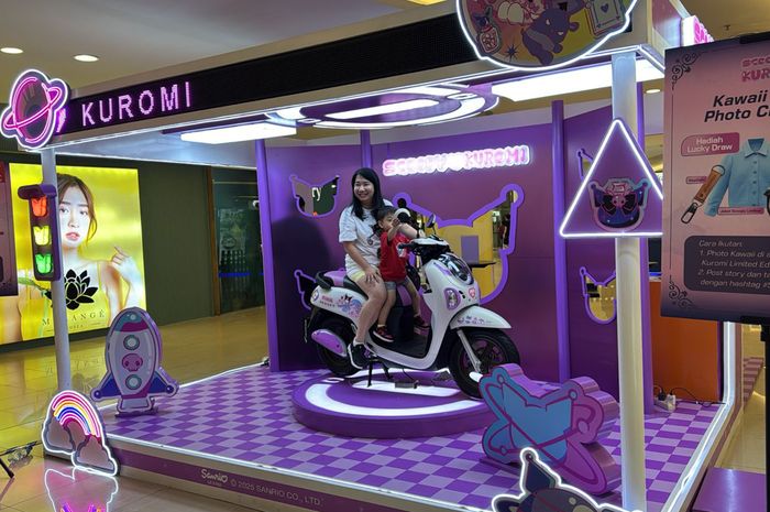 Honda Scoopy X Kuromi mendapatkan sambutan positif dari masyarakat di Jakarta