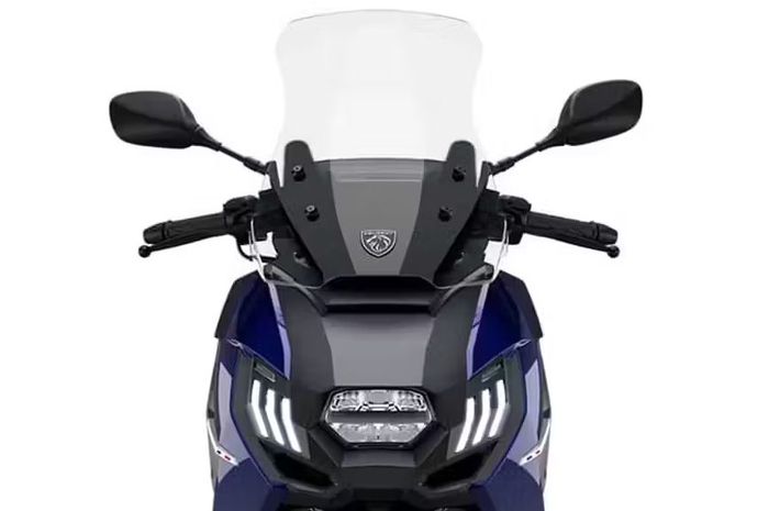penampakan skutik baru Peugeot pesaing Yamaha XMAX dan Honda Forza di Eropa, bisa jalan 440 Km sekali full tank
