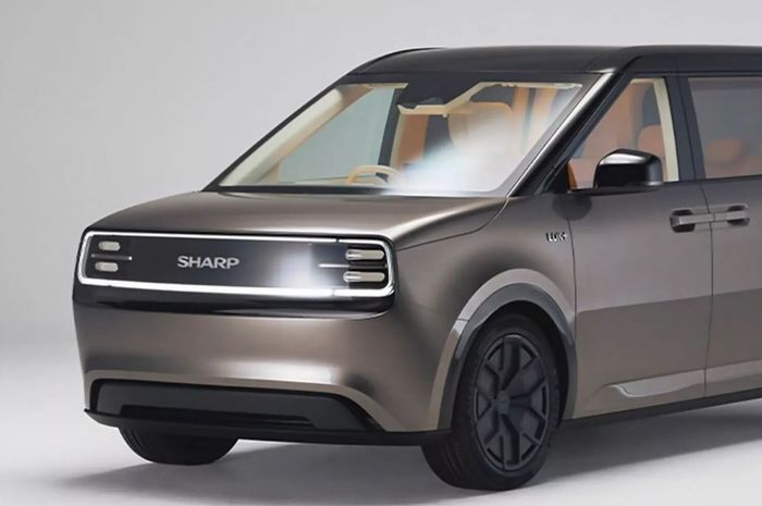 penampakan mobil listrik baru Sharp LDK+, punya tiga keunikan di dalam kabinnya