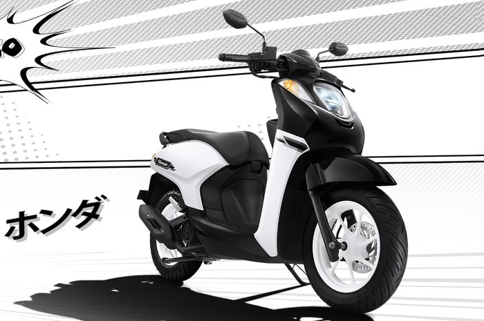 Salah satu pilihan warna baru Honda Genio