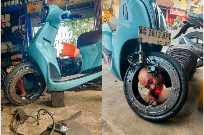 Biaya modifikasi pelek hubless 