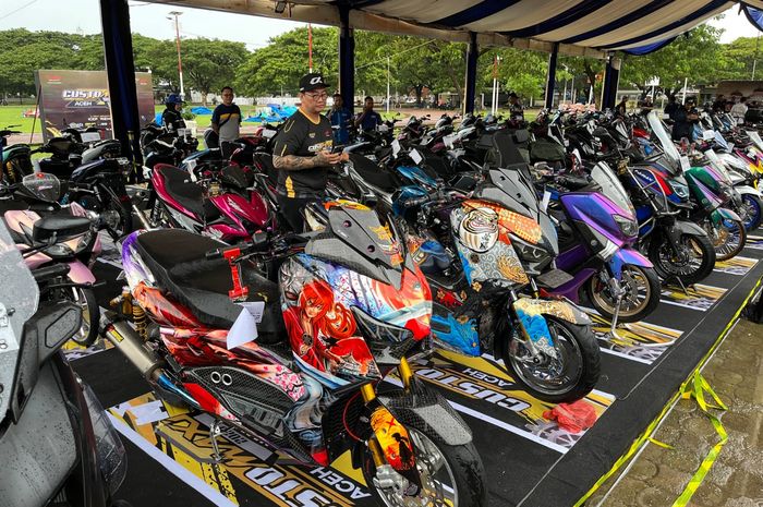 XMAX Rp 400 Juta Milik Juwantono (Kanan) 