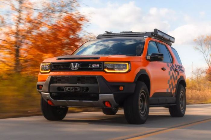 penampakan Honda Passport TrailSport HRC Concept