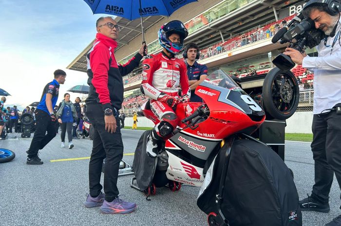 Veda Ega Pratama punya kontrol terhadap yang bagus dibandingkan pembalap lain