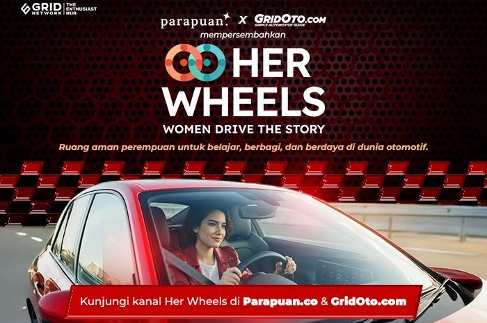 Parapuan X GridOto luncurkan kanal HER WHEELS 