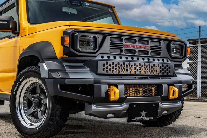 penampakan Suzuki Jimny berwajah sangar ala Toyota Hilux Rangga