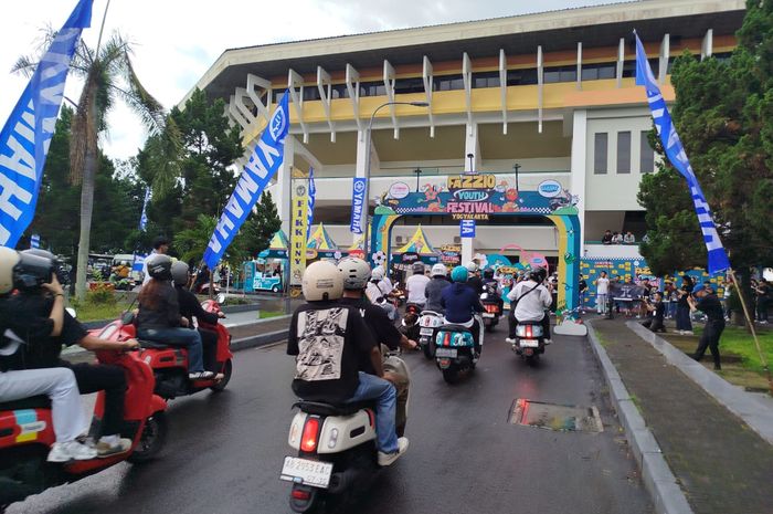 Ilustrasi event akbar Yamaha