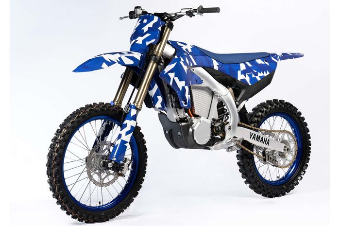 The YE-01, motor trail listrik buatan Yamaha bekerjasama dengan Electric Motion