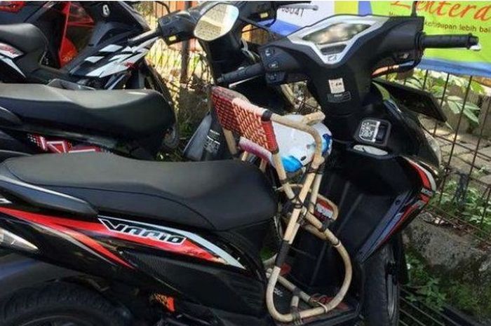 Ilustrasi jok tambahan khusus anak