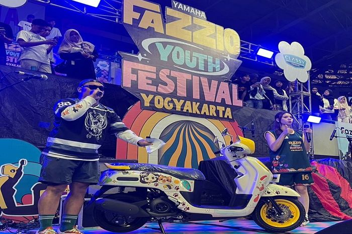 Yamaha Fazzio Hybrid edisi spesial Zee yang dilelang mulai harga Rp 1,6 juta, akhirnya putus di angka Rp 20,6 juta