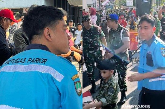 Ilustrasi juru parkir di kota Solo, Jawa Tengah