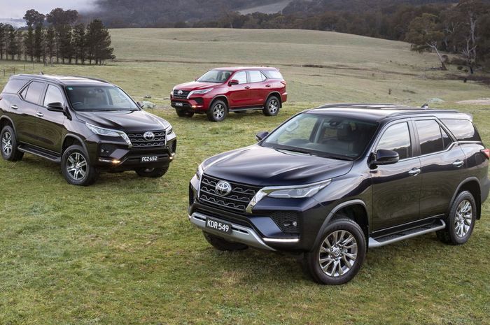 Toyota Fortuner angkat kaki dari Australia