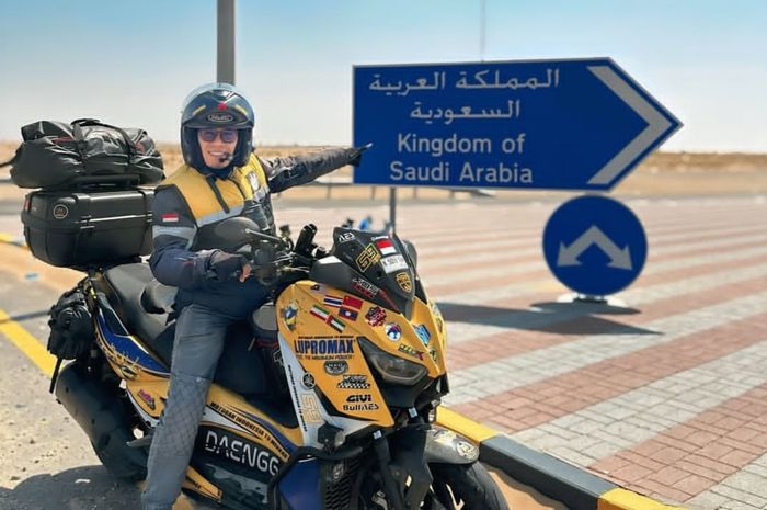 Daeng tuntaskan turing Indonesia-Mekah