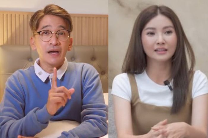 Ilustrasi Ruben Onsu dan mantan istrinya, Sarwendah