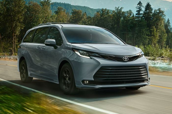 penampakan Toyota Sienna 2026, tampilannya mirip Veloz versi premium