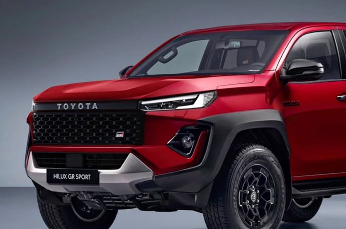 penampakan renderan Toyota Hilux GR Sport 2026