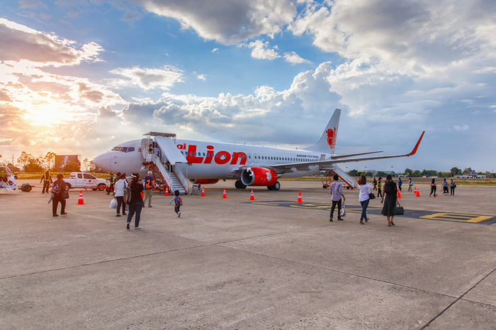 Ilustrasi penerbangan Lion Air 