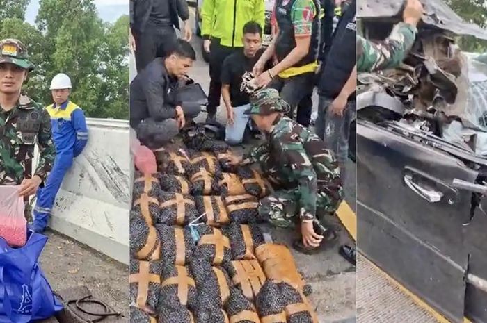 Temuan lencana polisi dalam Nissan X-Trail yang kecelekaan di lampung masih jadi misteri