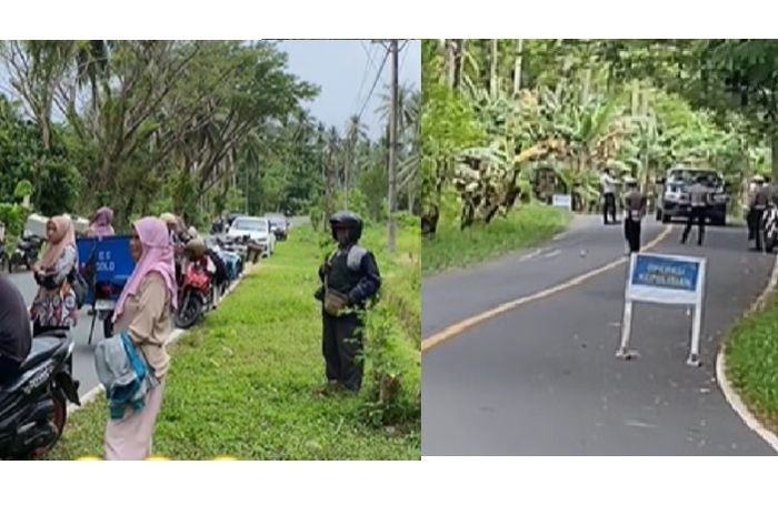 Viral pengendara di ruas Trans Sulawesi menghindari Razia Zebra. Bikin Polisi sepi sasaran