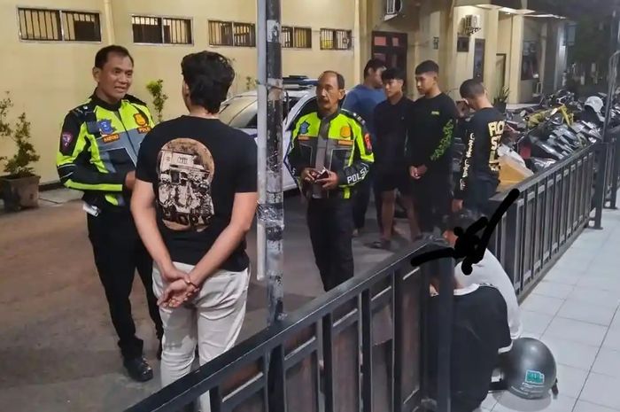 Dua remaja nekat lakukan aksi perampasan Honda Scoopy di Nganjuk. Apes ketemu polisi patroli