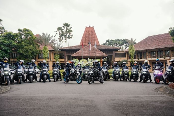 Yamaha mengajak para pemimpin redaksi media mengeksplor jalur ikonik Jawa Tengah di gelaran Editors On Wheels