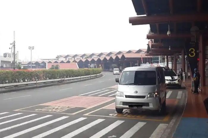 Ilustrasi drop zone Bandara Soekarno-Hatta