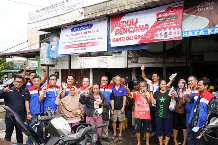 PT Pertamina Lubricants (PTPL) menggelar program Peduli Sumatra sebagai respon cepat untuk membantu warga yang terdampak banjir dan longsor