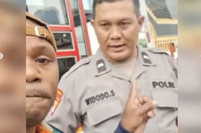 Pria bernama Fritz ngamuk di Mapolda Metro Jaya, protes tarif parkir selangit di kantor Polisi tersebut