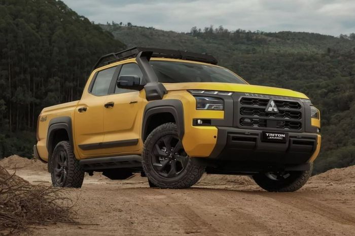penampakan Mitsubishi Triton Savana