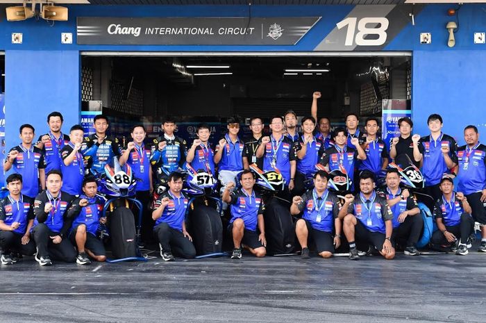 Yamaha Racing Indonesia ceatk prestasi sepanjang ARRC 2025