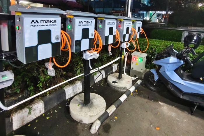 Maka Motors sudah hadirkan puluhan charging station di 33 titik Indonesia