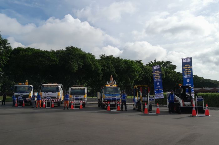 Jasa Marga menyiagakan kendaraan operasional yang akan digunakan untuk mendukung kelancaran, keselamatan, dan pelayanan pengguna jalan tol di seluruh jaringan tol nasional.