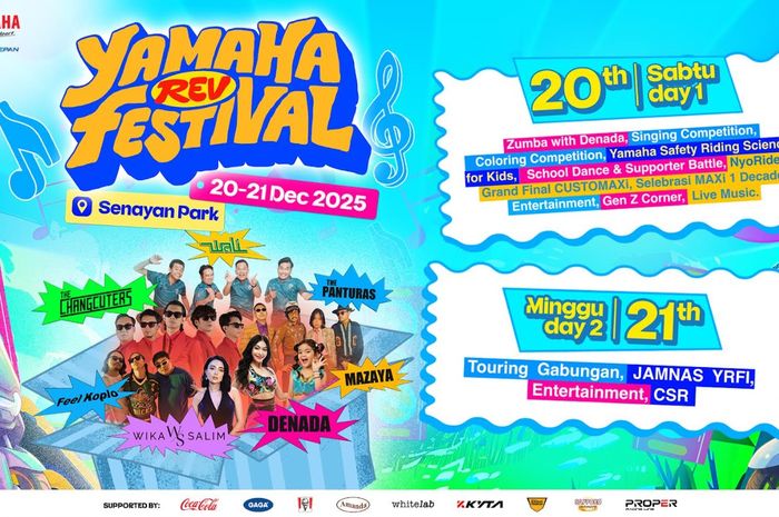 Yamaha Rev Festival segera digelar di SPARK