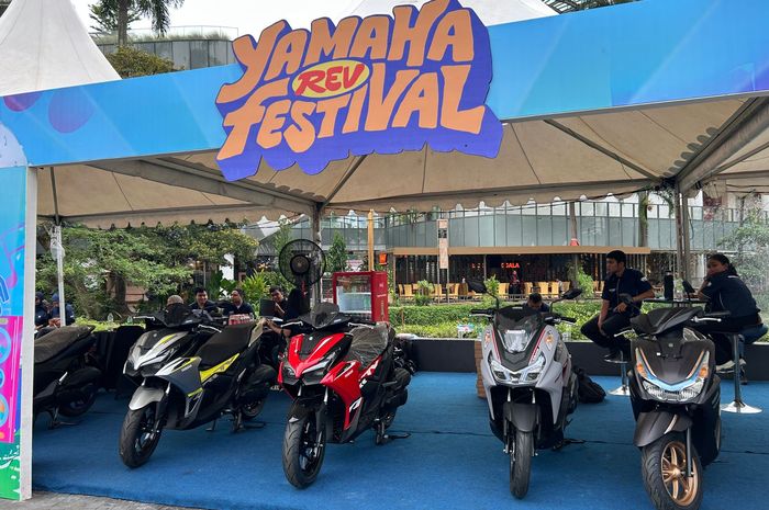 Ada banyak promo menarik untuk pembelian motor di event Yamaha Rev Festival