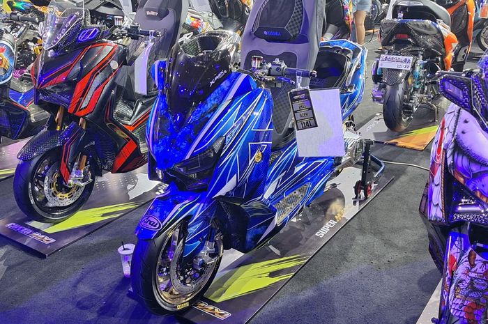 Bisa Hidupkan Mesin Pakai Suara, Ini Dia Yamaha XMAX King Of MAXI CustoMAXI 2025