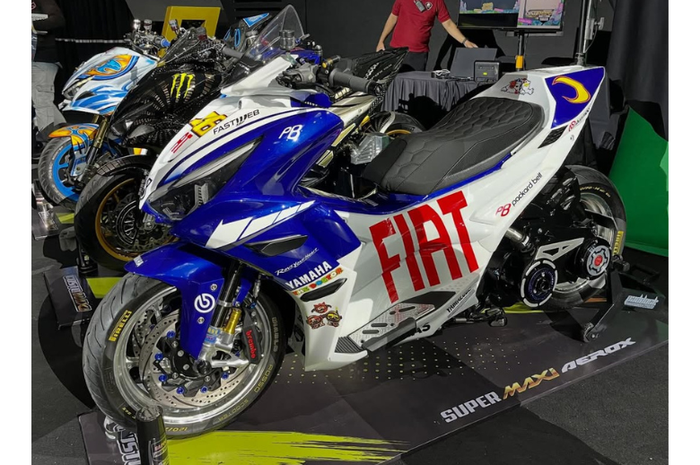 Salah satu motor peserta yang terpilih mengikuti babak final CUSTOMAXi 2025.