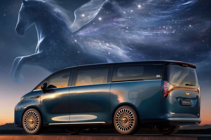 penampakan MPV EREV Geely Galaxy V900