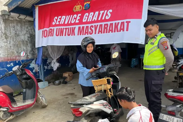 Servis gratis Polri untuk korban banjir dan longsor di Sumatera