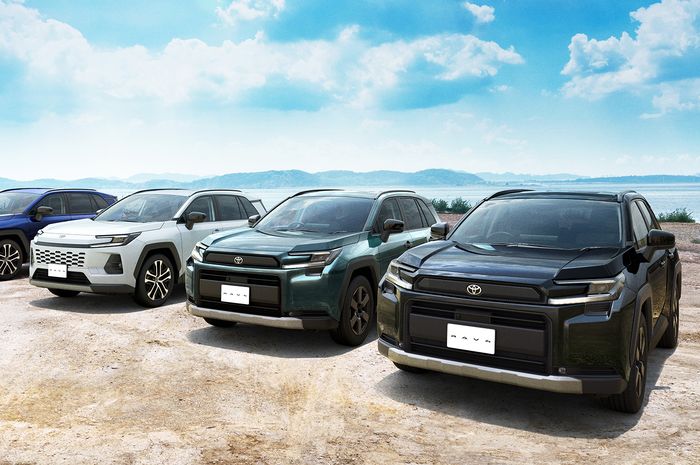 Jajaran lini Toyota RAV4 terbaru.