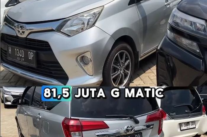Toyota Calya yang ada di balai lelang IBID