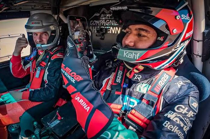 Julian Johan alias Jeje di Rally Dakar 2026