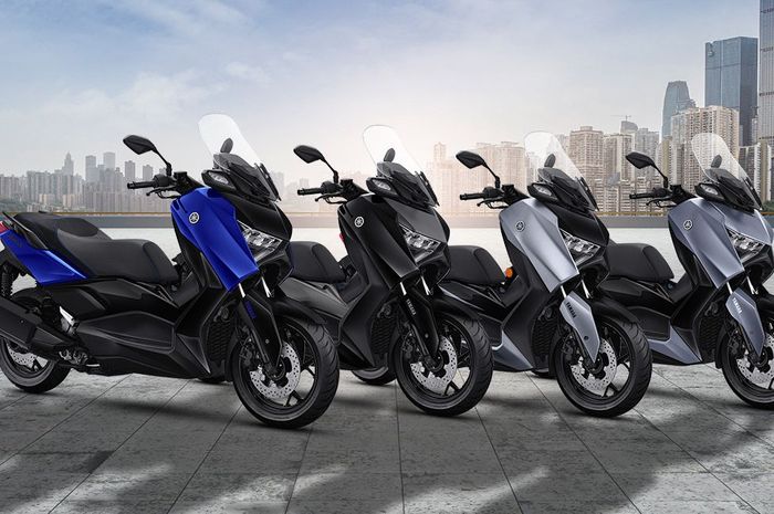 Pilihan warna Yamaha XMAX Connected 2026