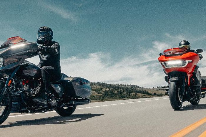 Tampilan Street Glide Limited dan Road Glide Limited terbaru