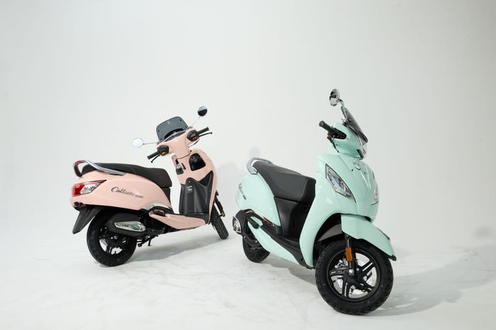 TVS mengeluarkan dua warna baru untuk TVS Callisto 125