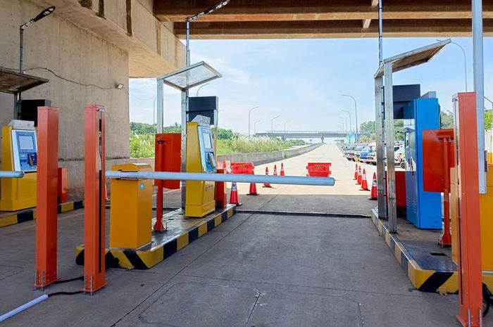 Ilustrasi gerbang tol