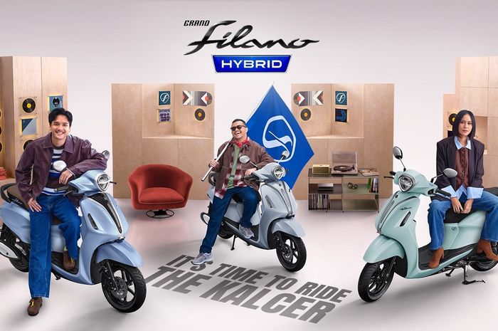 Yamaha beri sentuhan warna baru untuk Grand Filano Hybrid di 2026