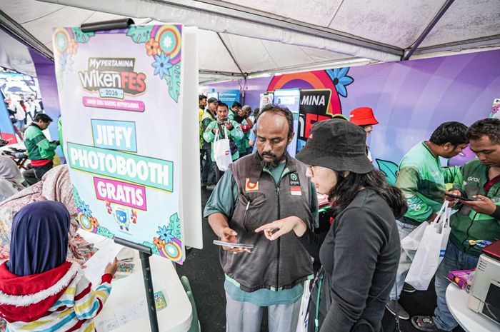 Program Berkah Ojek Online MyPertamina (BOOM) memberikan kesempatan pengemudi ojek online membawa pulang motor impian. 