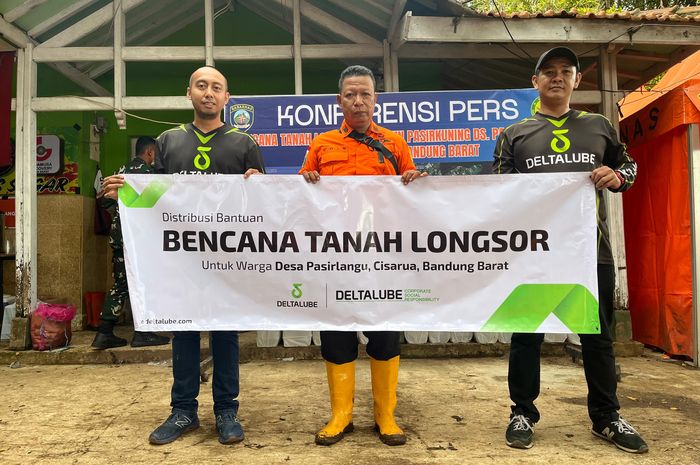 PT TRKM Group bantu korban longsor di Cisarua